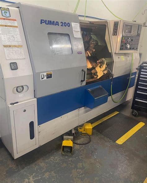 Used Daewoo Puma 200 CNC Lathe for sale 